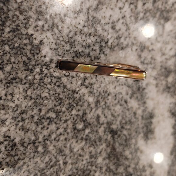 Celine 925 Silver Opal Tie Clip - Picture 9 of 16